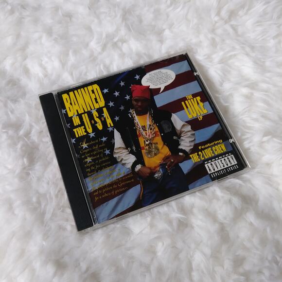 Vintage Other - THE LUKE LP Featuring The 2 Live Crew - BANNED IN THE USA - CD 1990